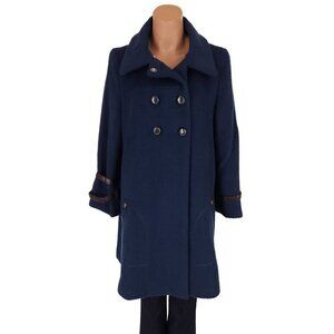 Sportmax Navy Pea Coat